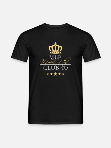 VIP Club 40 - Men's T-Shirt - black