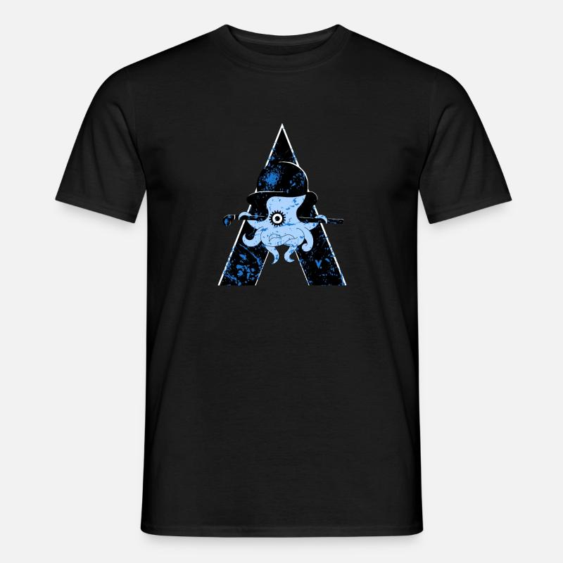 A Clockwork Octopus - T-shirt homme - noir