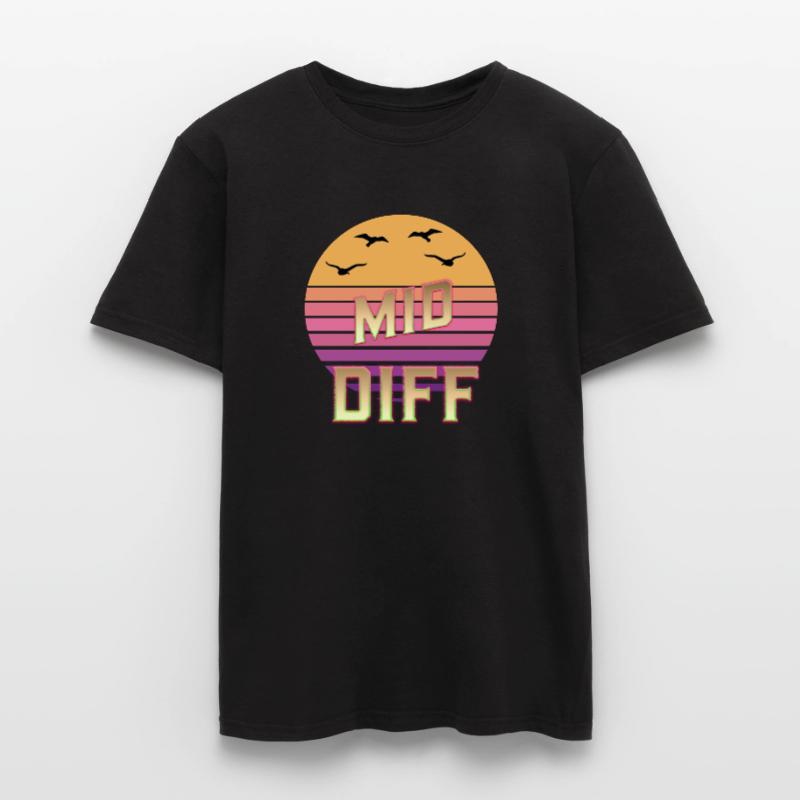 Mid,Supp,Adc,Top,Jgl,Jg Diff,Difference Legends Männer T-Shirt