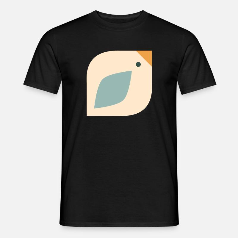 Süßer Vogel - Männer T-Shirt - Schwarz
