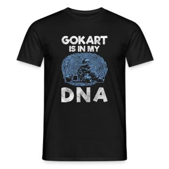 Gokart Kartfahrer Go kart Racing - Männer T-Shirt - Schwarz - Vorne - AI Model Male 178 light (178cm)