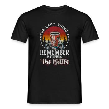 Party, Friends, Girls' Night Out, Community - Men's T-Shirt - black - Front - AI Model Male 178 light (178cm)