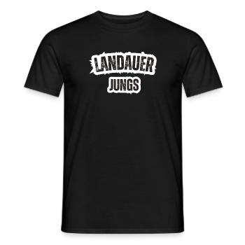 Landauer Boys Palatinate - Men's T-Shirt - black - Front - AI Model Male 178 light (178cm)