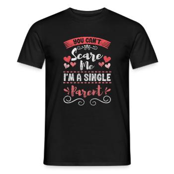 Parents Children Responsibility - Men's T-Shirt - black - Front - AI Model Male 178 light (178cm)