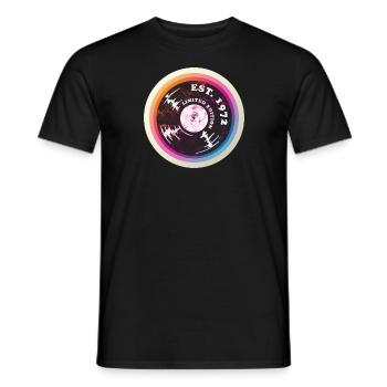 Geburtsjahr 1972 - Männer T-Shirt - Schwarz - Vorne - AI Model Male 178 light (178cm)