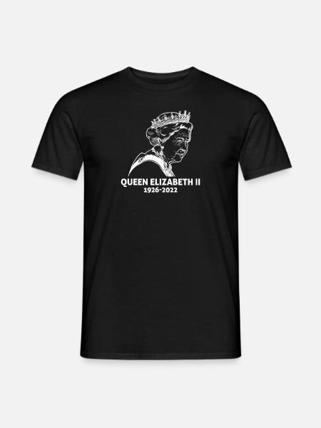 la reine Elizabeth II est morte 96 ans - T-shirt homme - noir