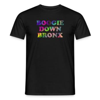 Boogie Down Bronx - Men's T-Shirt - black - Front - AI Model Male 178 light (178cm)