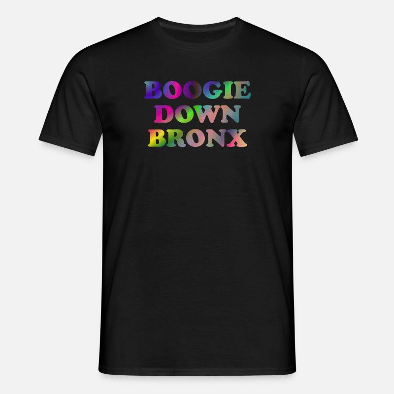 Boogie Down Bronx - Männer T-Shirt - Schwarz