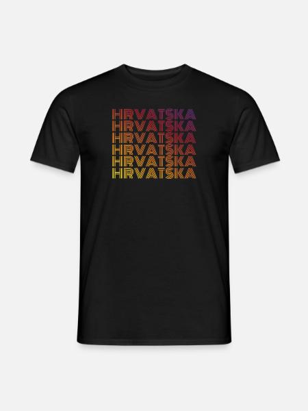 Hrvatska Millésime - T-shirt homme - noir