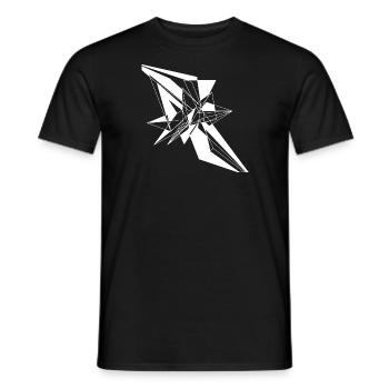 Technologische Serie - Männer T-Shirt - Schwarz - Vorne - AI Model Male 178 light (178cm)