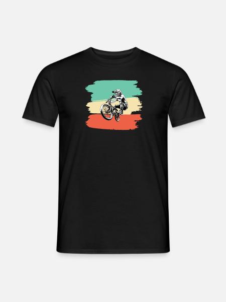 BMX Action - Männer T-Shirt - Schwarz