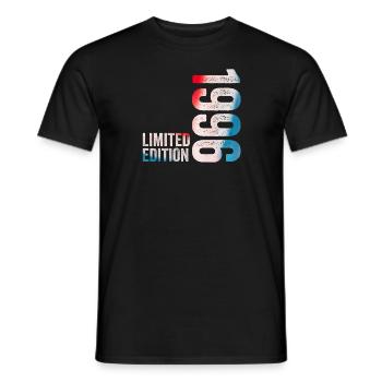 1996 Birthday Gift 1996 Limited Edition - Men's T-Shirt - black - Front - AI Model Male 178 light (178cm)