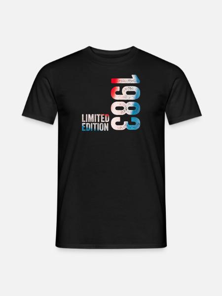 1983 Birthday Gift 1983 Limited Edition - Men's T-Shirt - black