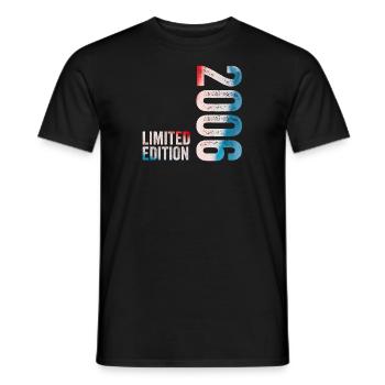 2006 Limited Edition Birthday Gift 2006 - Men's T-Shirt - black - Front - AI Model Male 178 light (178cm)