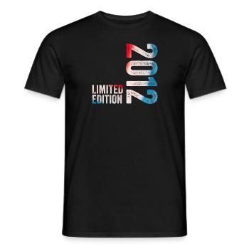 2012 Limited Edition Birthday Gift 2012 - Men's T-Shirt - black - Front - AI Model Male 178 light (178cm)