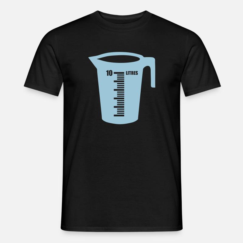 Braud liter recipient - Männer T-Shirt - Schwarz