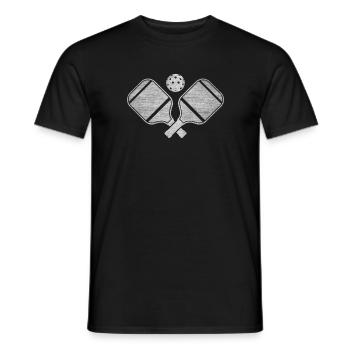 Pickleball Pickleball Pickleball - Männer T-Shirt - Schwarz - Vorne - AI Model Male 178 light (178cm)