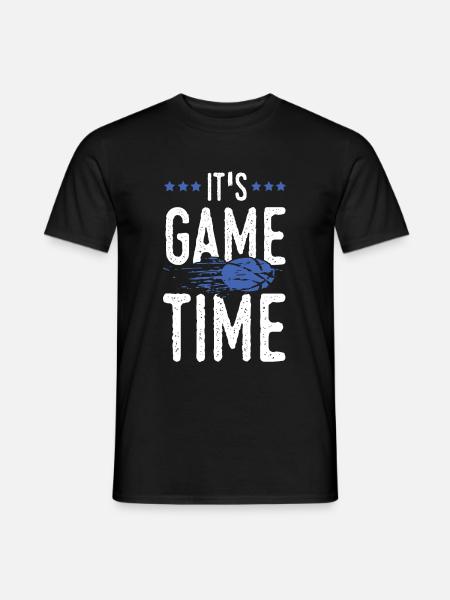 Temps de jeu Basketball - T-shirt homme - noir