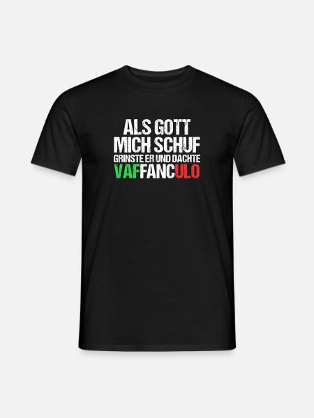 Italy Italian Vaffanculo - Men's T-Shirt - black