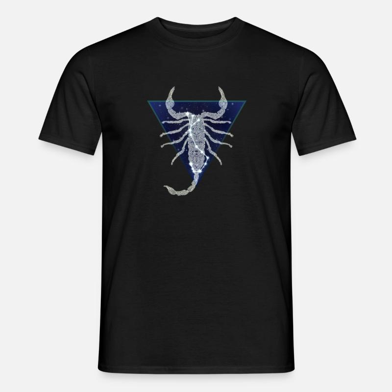 Skorpion - Männer T-Shirt - Schwarz