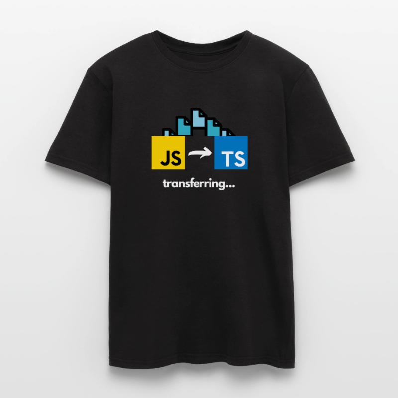Transfert de Javascript à Typescript T-shirt homme