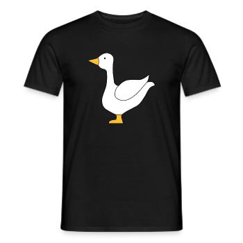Meilleure oie - T-shirt homme - noir - Devant - AI Model Male 178 light (178cm)