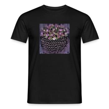 Rose - T-shirt homme - noir - Devant - AI Model Male 178 light (178cm)