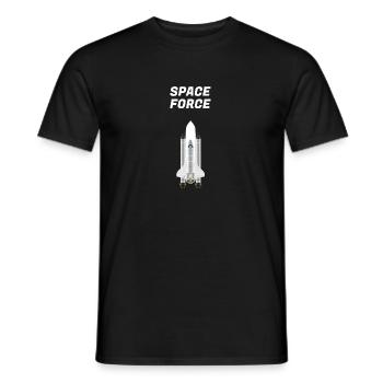 Weltraum - Männer T-Shirt - Schwarz - Vorne - AI Model Male 178 light (178cm)
