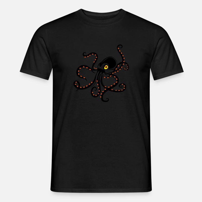 octopuss - Men's T-Shirt - black
