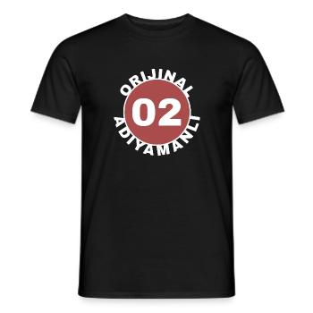 Adıyaman - Männer T-Shirt - Schwarz - Vorne - AI Model Male 178 light (178cm)
