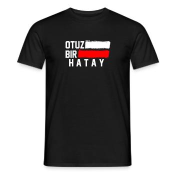 otuz bir Hatay - Männer T-Shirt - Schwarz - Vorne - AI Model Male 178 light (178cm)