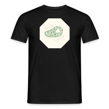 Avocado lover - Männer T-Shirt - Schwarz - Vorne - AI Model Male 178 light (178cm)