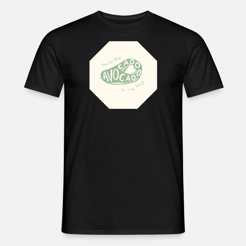 Avocado lover - Männer T-Shirt - Schwarz