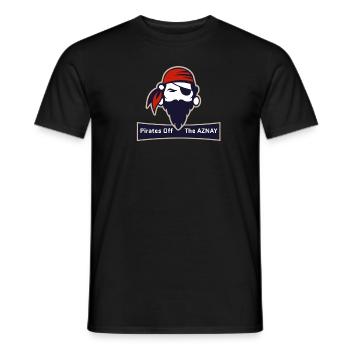 Pirates - T-shirt homme - noir - Devant - AI Model Male 178 light (178cm)