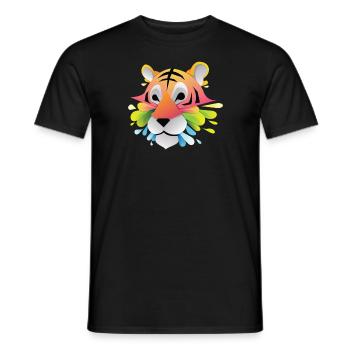 Animal - T-shirt homme - noir - Devant - AI Model Male 178 light (178cm)
