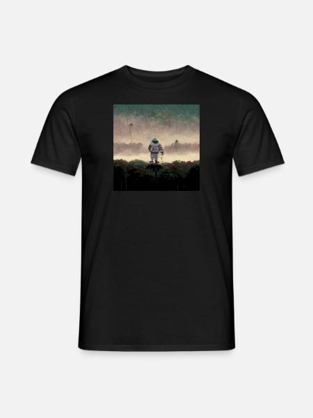 Lonely Voyager 050 - Männer T-Shirt - Schwarz
