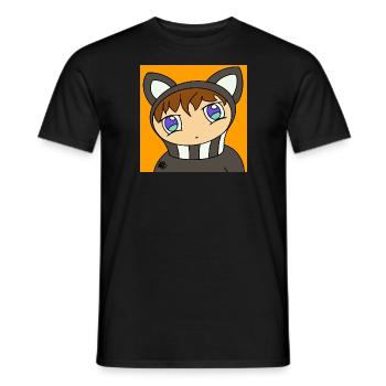 Me1500x1500 - Männer T-Shirt - Schwarz - Vorne - AI Model Male 178 light (178cm)