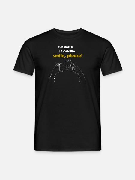 Camera Production Crew Rec - Men's T-Shirt - black