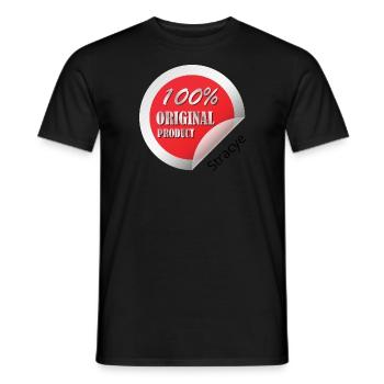 Stracye 3 - T-shirt homme - noir - Devant - AI Model Male 178 light (178cm)
