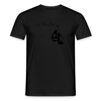 Muslim Workout must never be stopped - T-shirt homme - noir - Devant - AI Model Male 178 light (178cm)