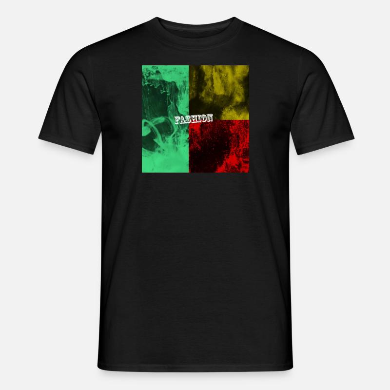 Mode Rasta - Männer T-Shirt - Schwarz