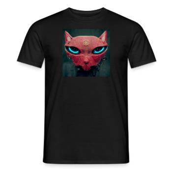 Chtiva character - Männer T-Shirt - Schwarz - Vorne - AI Model Male 178 light (178cm)