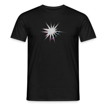KENNR1CH POULET FLASH MERCH - T-shirt homme - noir - Devant - AI Model Male 178 light (178cm)