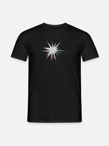 KENNR1CH CHICKEN FLASH MERCH - Men's T-Shirt - black