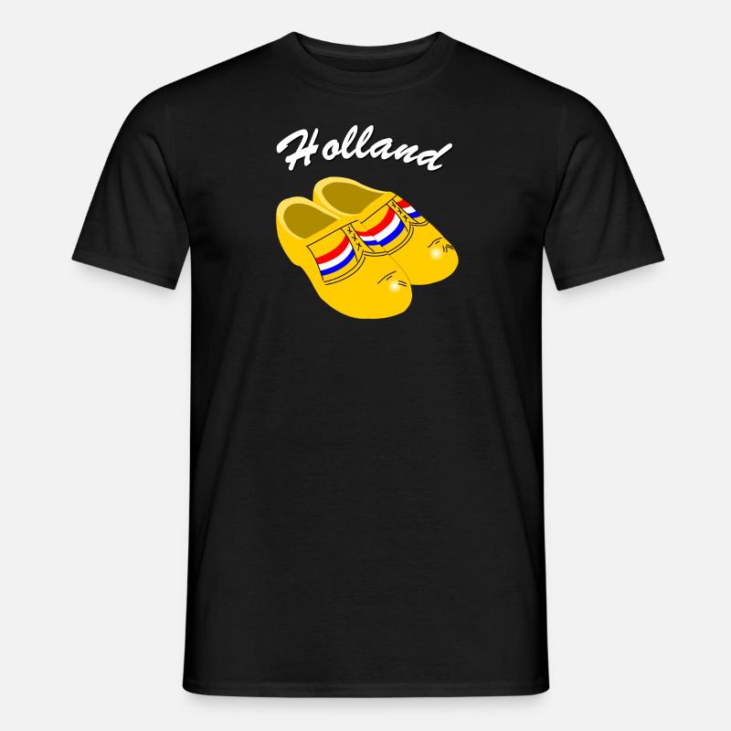 Clogs Holland - Men's T-Shirt - black