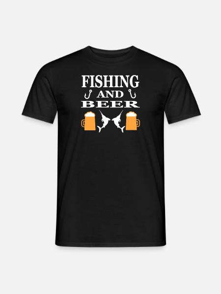 Angling - Men's T-Shirt - black