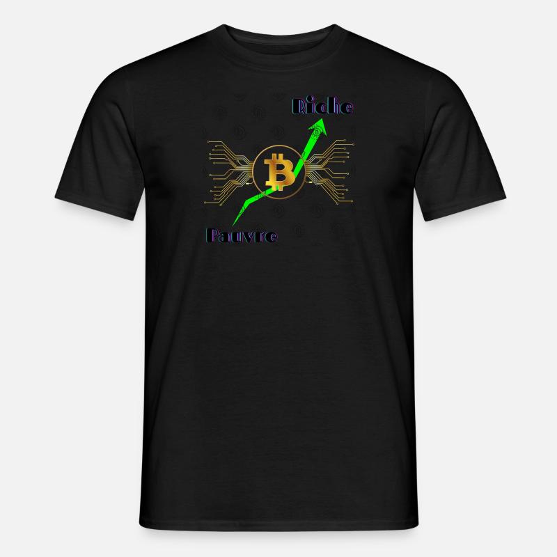arme Reiche - Männer T-Shirt - Schwarz