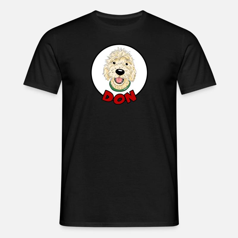 DonComic1 2 - Männer T-Shirt - Schwarz