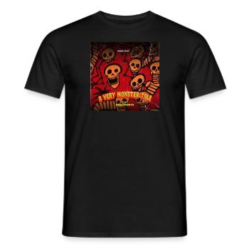 horror story - Männer T-Shirt - Schwarz - Vorne - AI Model Male 178 light (178cm)