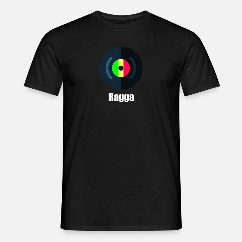 Ragga - Männer T-Shirt - Schwarz